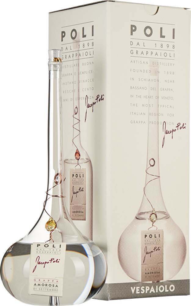 Poli Grappa Amorosa di Settembre 0,5 Liter im Geschenkkarton