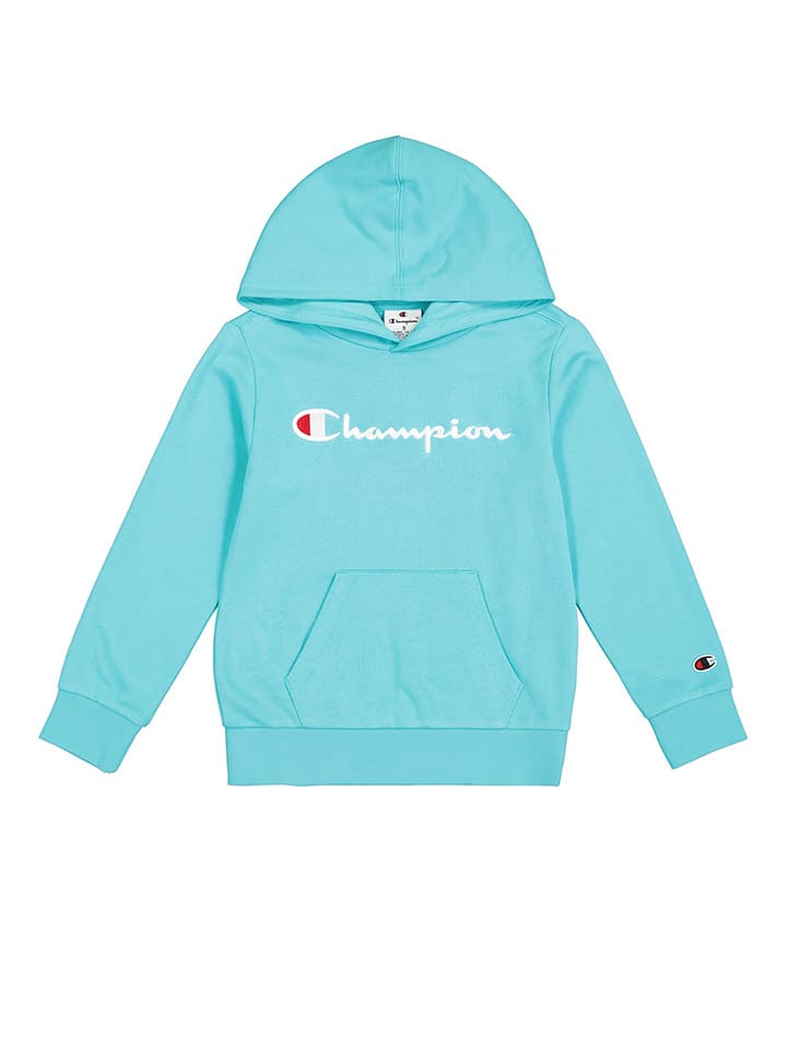 Champion Hoodie in Türkis günstig kaufen