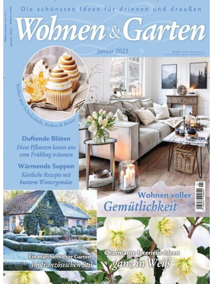 Hubert Burda Media 12 x WOHNEN & GARTEN Zeitschrift (Gutschein für Jahres Abo) günstig kaufen onesize