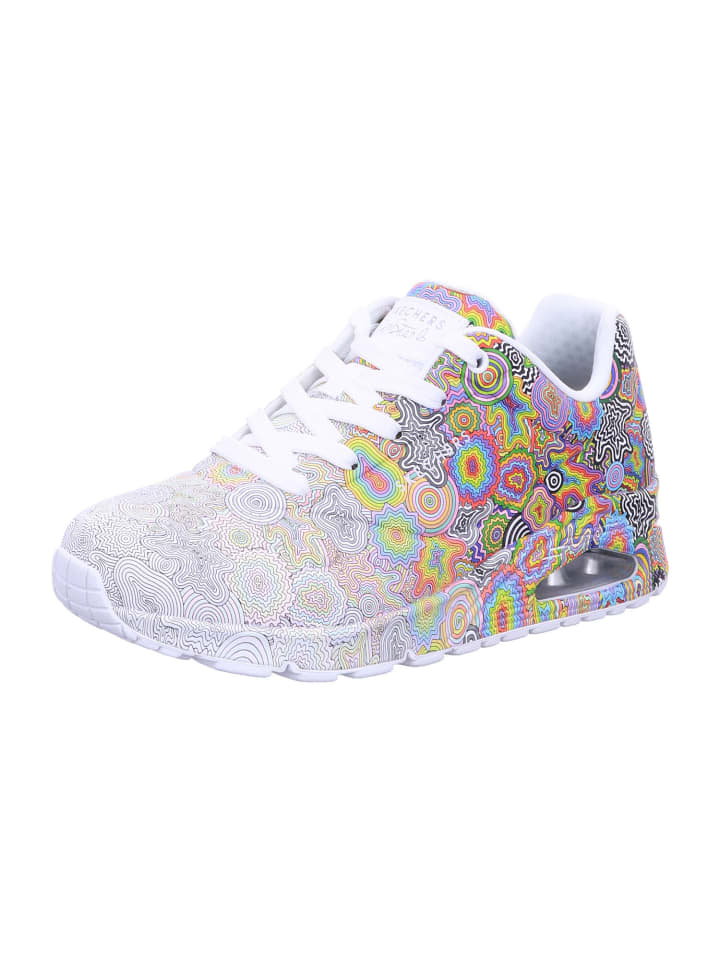 Skechers Damen- Schnürschuhe UNO - KALEIDOSCOPE DREAM in Bunt günstig kaufen