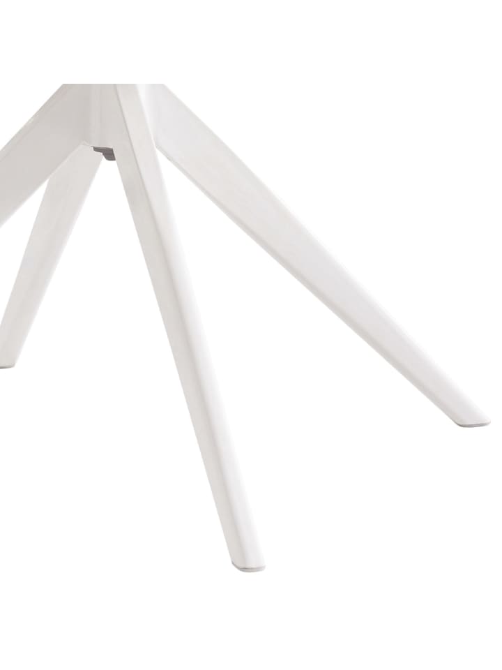 B&D Home Drehstuhl ARVIT in Cremeweiß - (B)58 x (H)81 x (T)61 cm günstig kaufen onesize