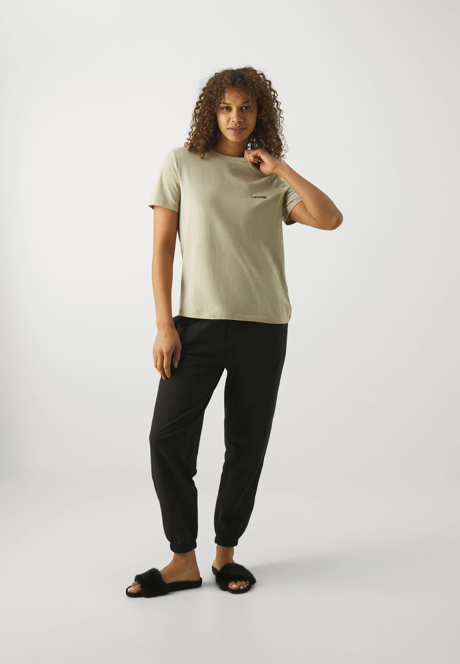 Calvin Klein Underwear CUELLO REDONDO - Top de pijama