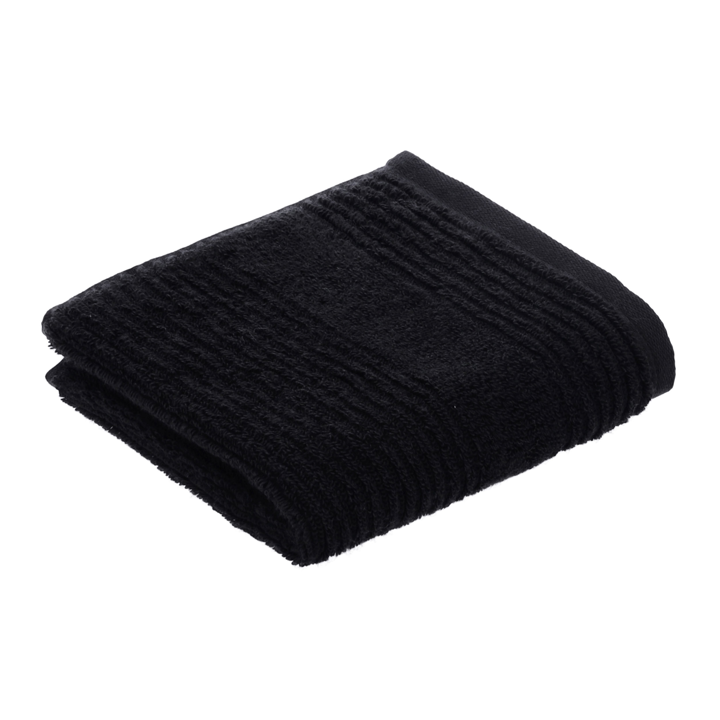 VOSSENGästetuch schwarz
