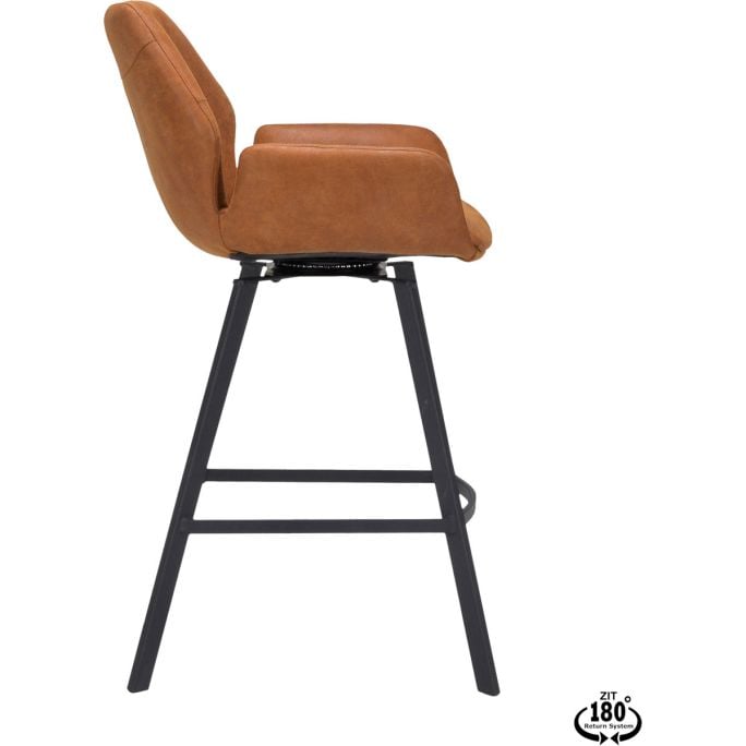 Trendhopper Barhocker Lizz Camel 93 cm