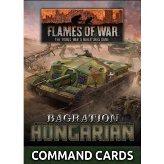 Bagration: Hungarian Command Cards (EN)