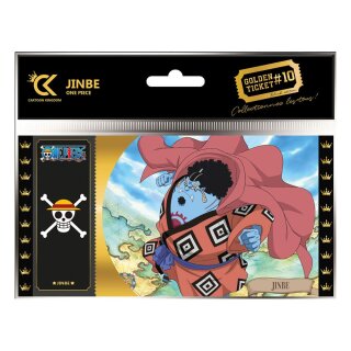 One Piece Golden Ticket: Black Edition #10 - Jinbei