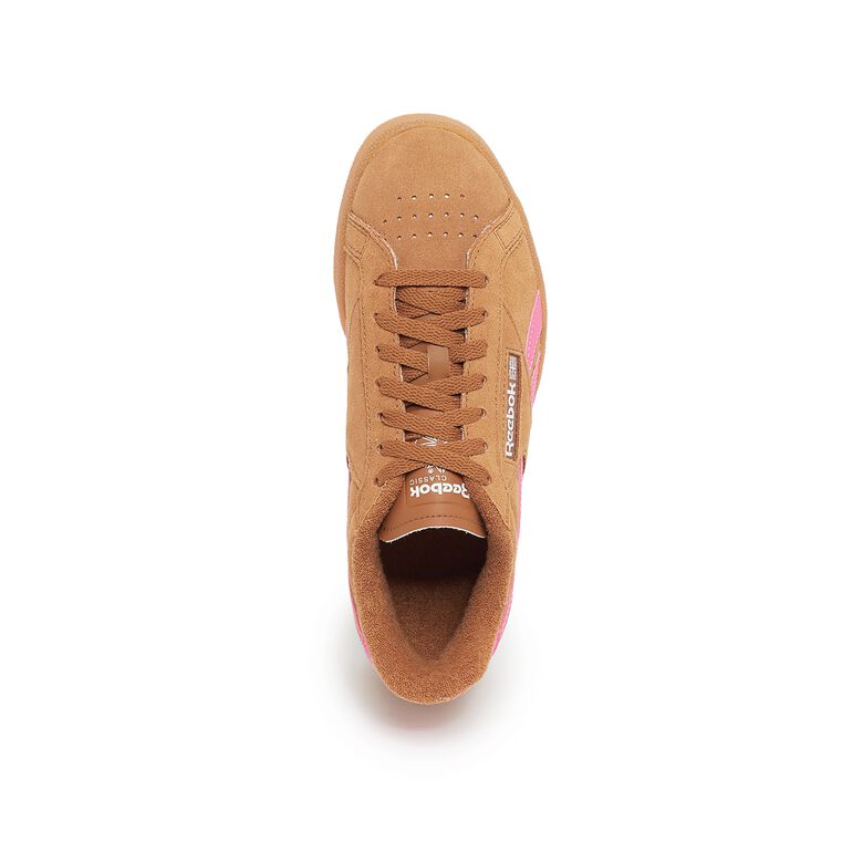 Reebok Wmns Club C Grounds UK wildbrown/gum/truepink