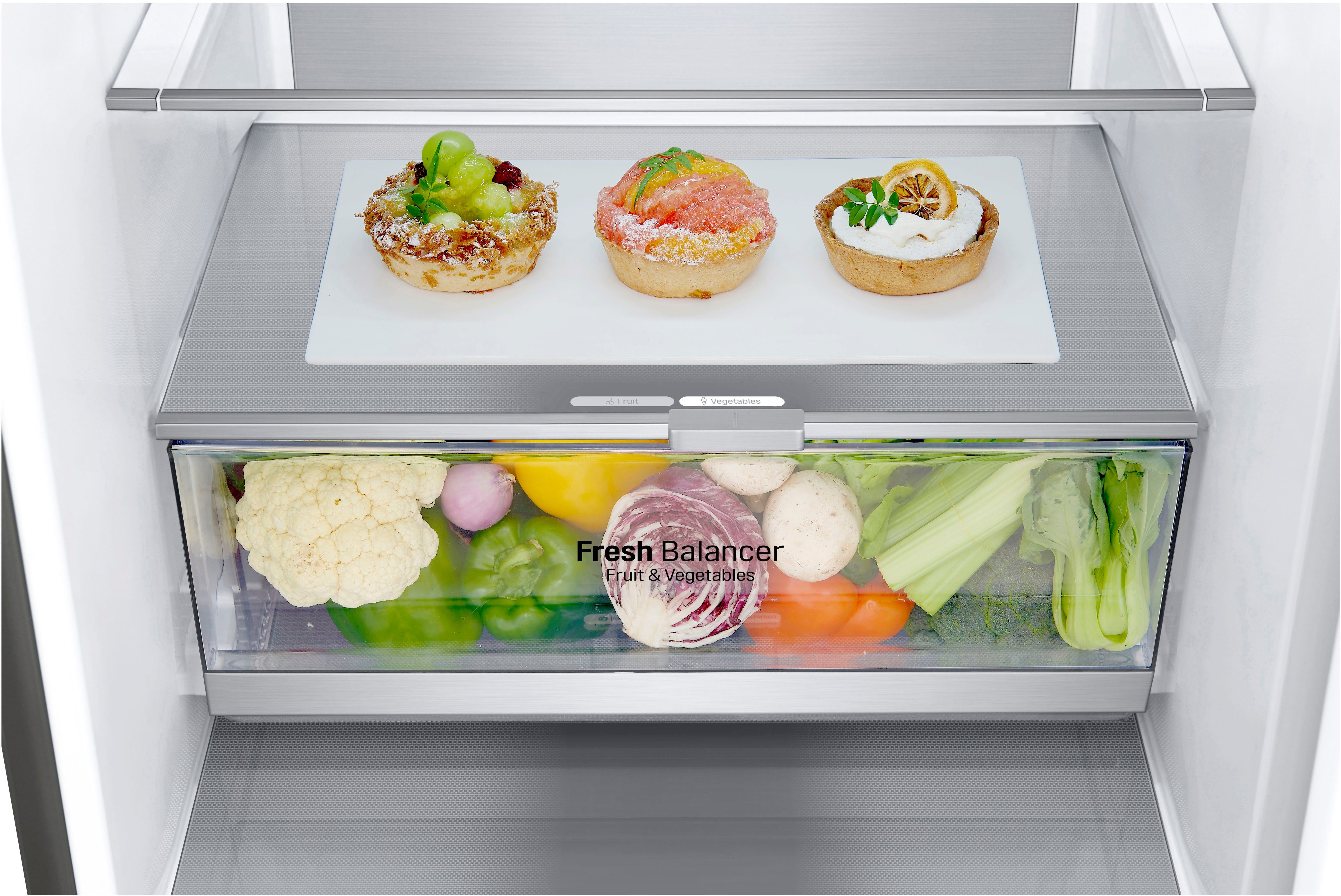LG Kühl-/Gefrierkombination GBB72PZECN1, 203 cm hoch, 59,5 cm breit