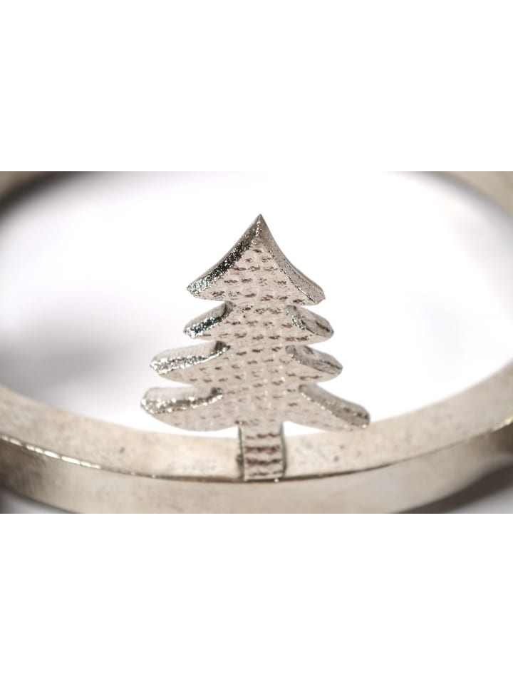 kobolo Adventskranz DEER4LIGHT in Silber günstig kaufen onesize
