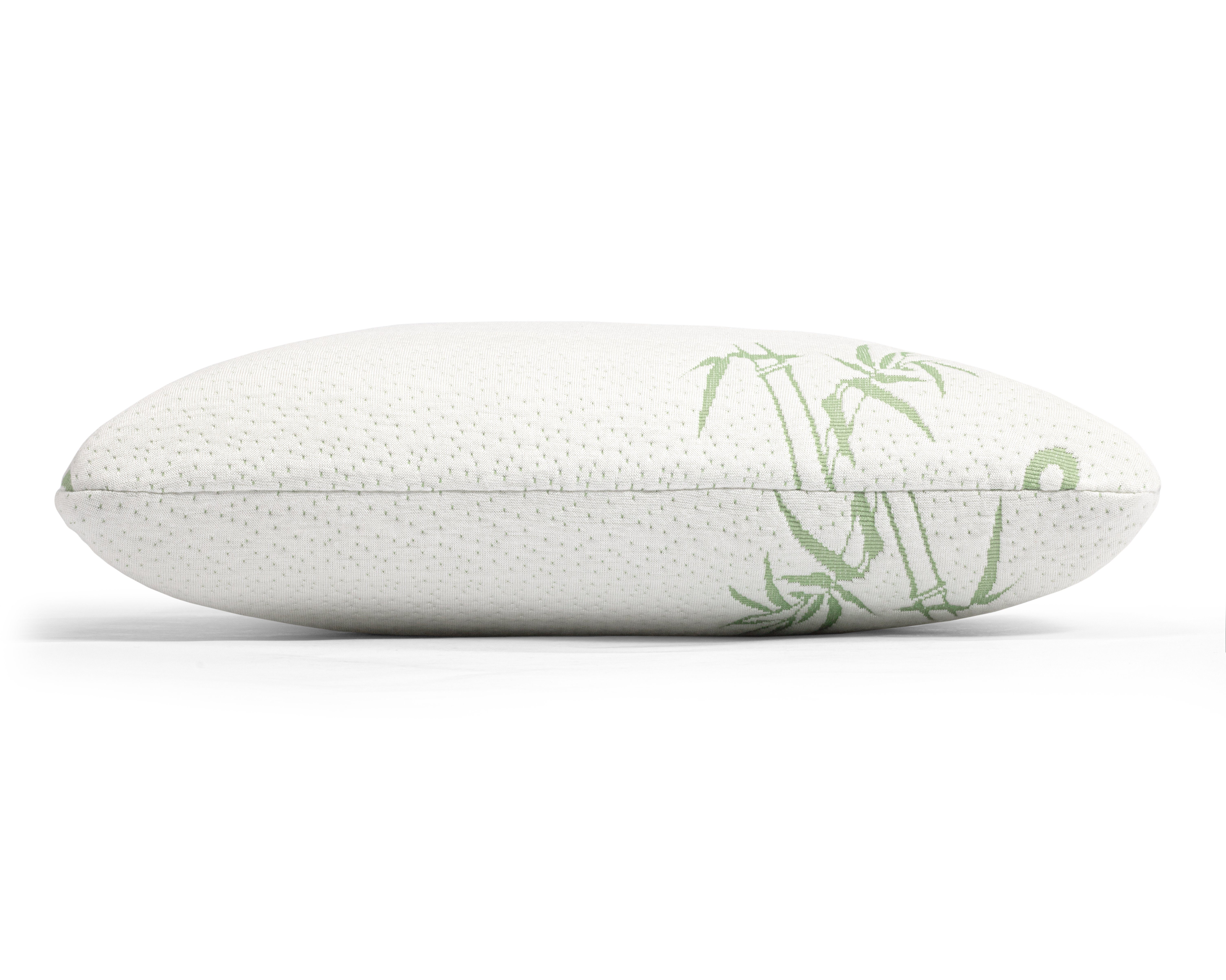 Nackenstützkissen ORTHOPÄDISCHES BAMBUS-VISCOGEL-KISSEN-KISSEN WEISS, Sitheim-Europe, Füllung: 100 % Viscoschaum, Rückenschläfer, Seitenschläfer, Bauchschläfer, Für Rücken-, Bauch- und Seitenschläfer geeignet