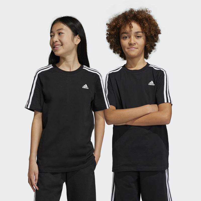 adidas Essentials 3-Streifen Cotton T-Shirt T-Shirt Kinder
