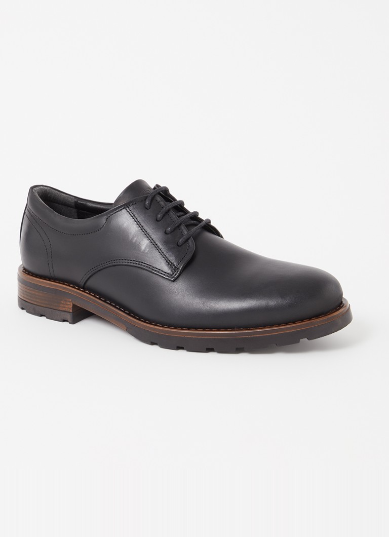 Pantofi cu șireturi din piele Benjis de la Dune London