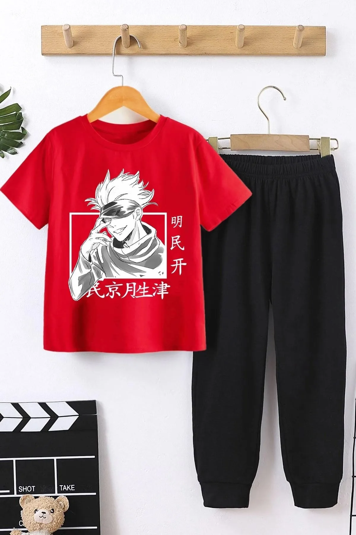 uyguntarz  Jujutsu Kaisen Bottom – Top-Trainingsanzug-Set für Kinder