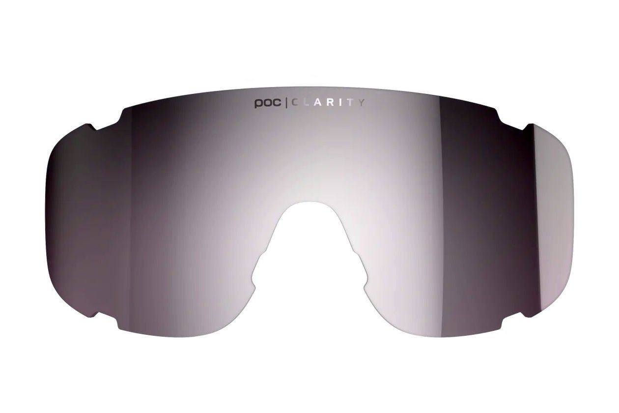 POC Devour Ersatzglas - Violet/Silver Mirror