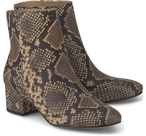 Lauren Ralph Lauren Leder-Stiefelette WELFORD