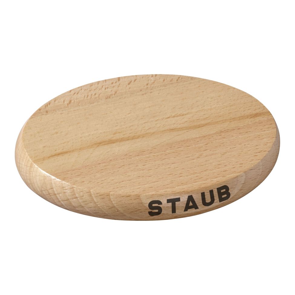 Untersetzer magnetisch 15 cm, oval, Buche
