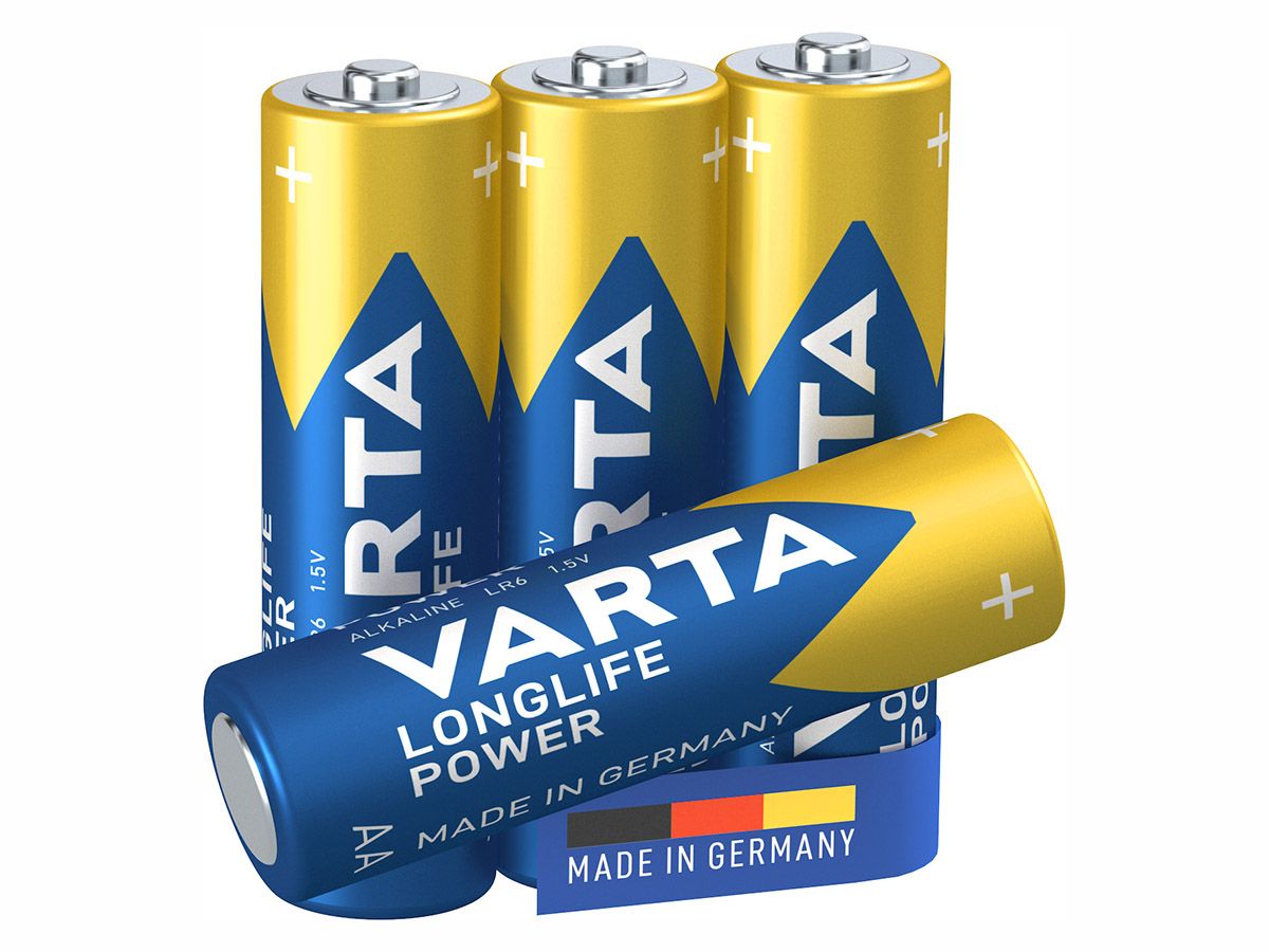Varta 4x Longlife Power AA Batterien