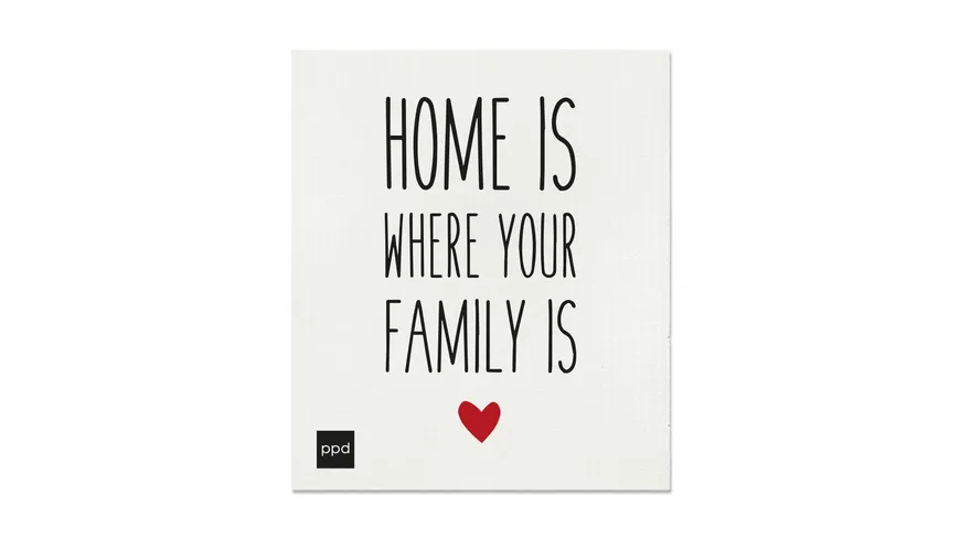 ppd Your Family Schwammtuch