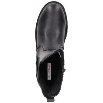 s.Oliver Emmy Chelsea Stiefelette in schwarz