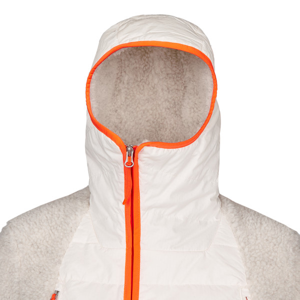 REALFLEECE SHERPA LS ZIP HOOD Damen - Fleecejacke