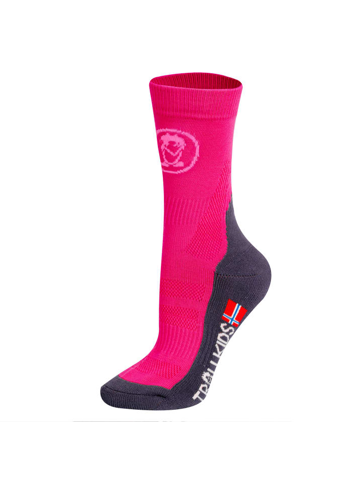 Trollkids Wandersocken Mid Cut II in bright pink günstig kaufen 26