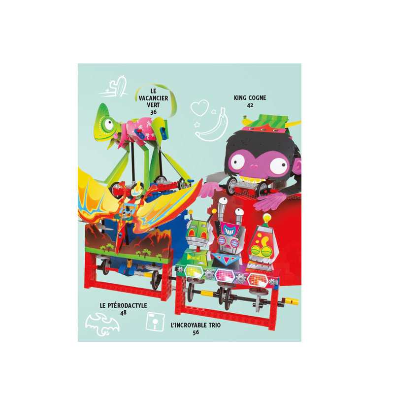 Livre LEGO Construis, invente, joue