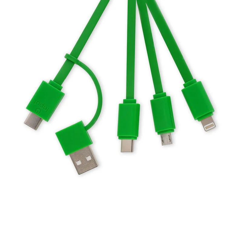 Cabo de carregamento 6 em 1 que também funciona como chaveiro - Link Up