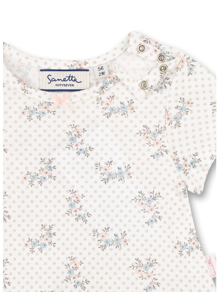Sanetta Jerseykleid in Beige günstig kaufen