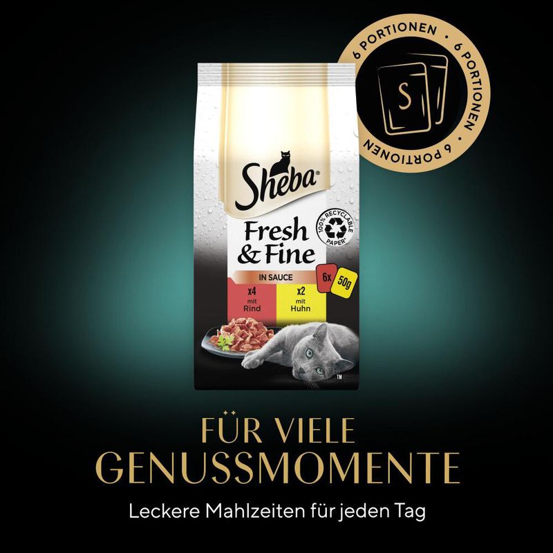 Sparpaket Sheba Fresh & Fine 72 x 50 g zu TOP-Preisen | bitiba %