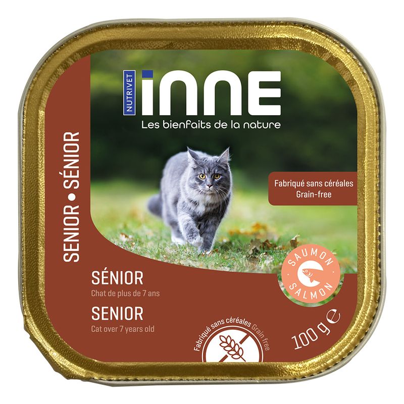 Nutrivet Inne Senior Katze mit Lachs zu TOP-Preisen