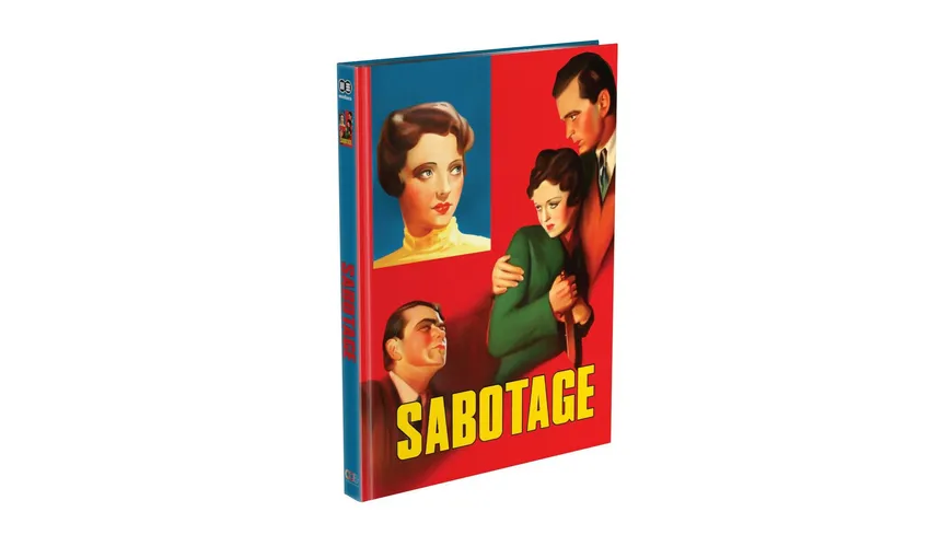 Alfred Hitchcock´s – SABOTAGE - 2-Disc Mediabook Cover C (Blu-ray + DVD) Limited 250 Edition