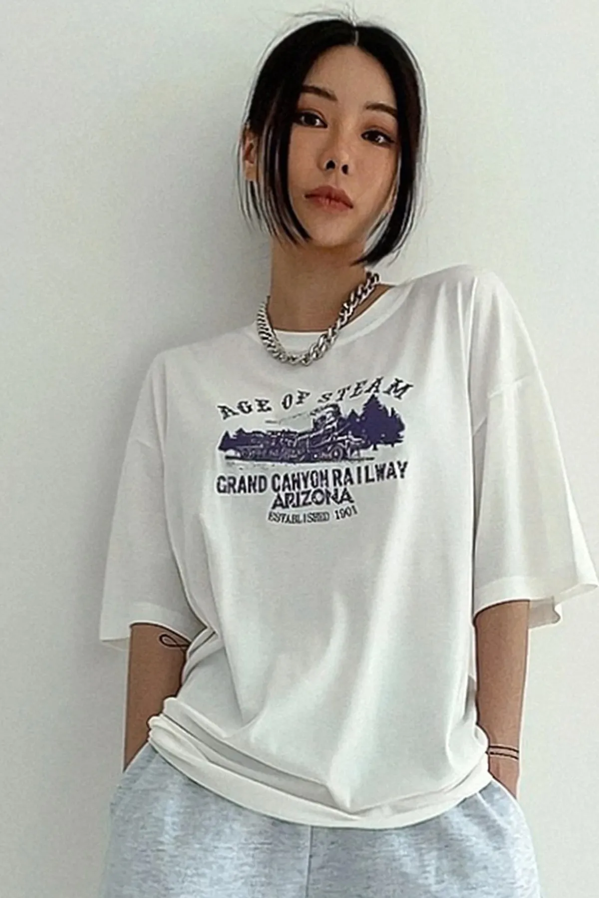 uyguntarz  T-Shirt - Weiß - Regular Fit