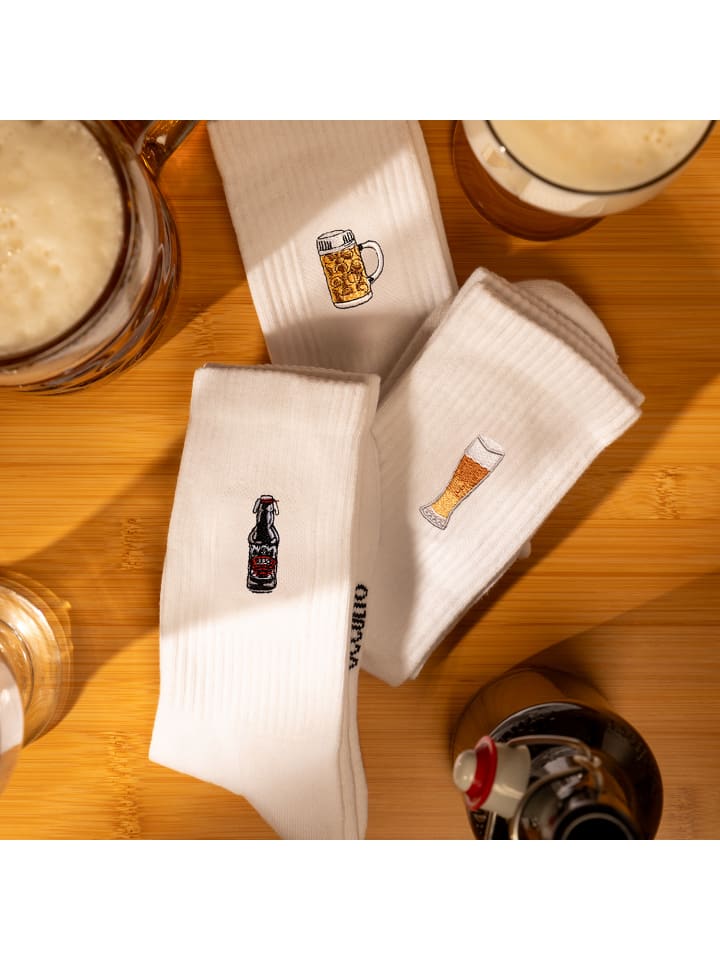 Occulto 3er Pack Motiv Tennissocken Robin in Beer günstig kaufen 43-46