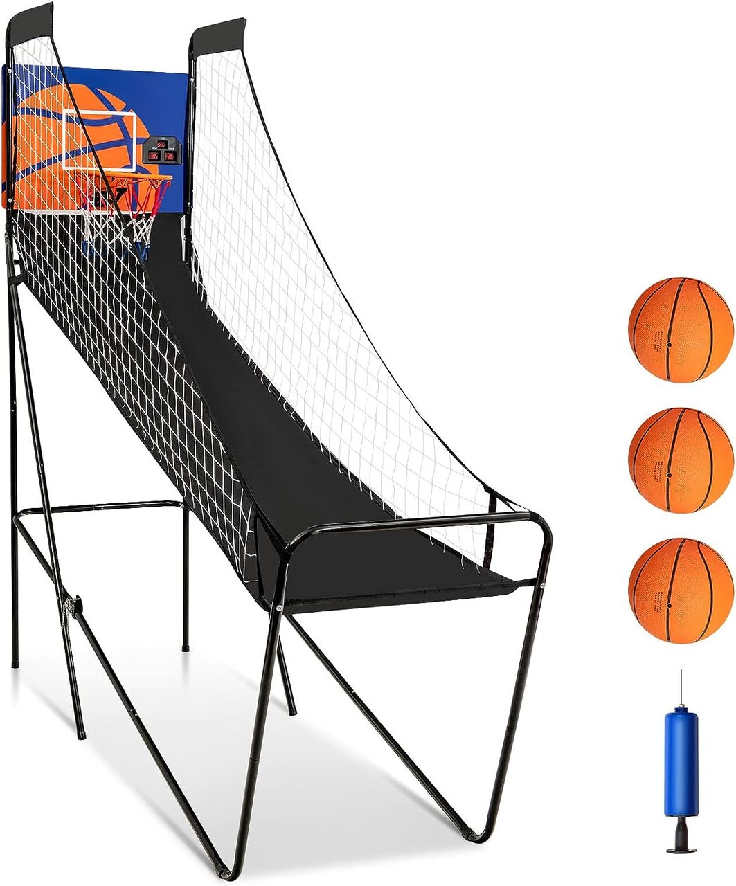 Costway Arcade-Basketballspiel klappbar