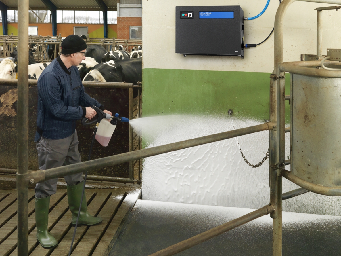 Nettoyeur haute pression stationnaire à eau froide Nilfisk 107340510 SC UNO 5M- 200/1050 L, 200 bars, 400 volts