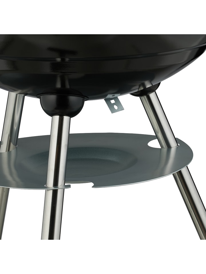 relaxdays Kugelgrill in Schwarz - Ø 44 cm günstig kaufen onesize