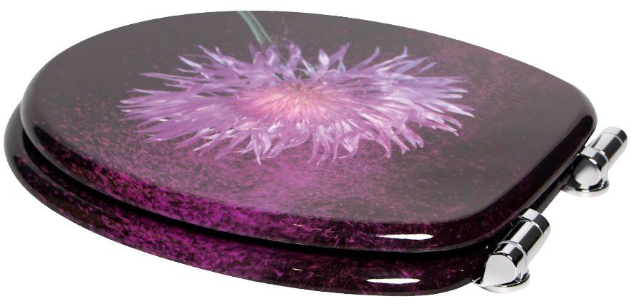 Sanilo WC-Sitz Purple Dust, mit Absenkautomatik