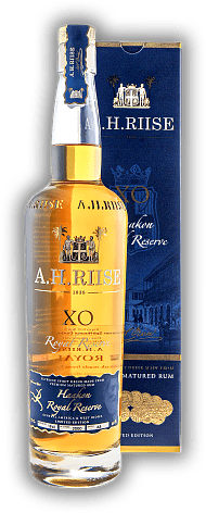 A.H. Riise X.O. Royal Reserve Kong Haakon Rum A.H. Riise X.O. Royal Reserve Kong Haakon Rum Special Limited Edition. 0,7	 Liter - Vol 42%