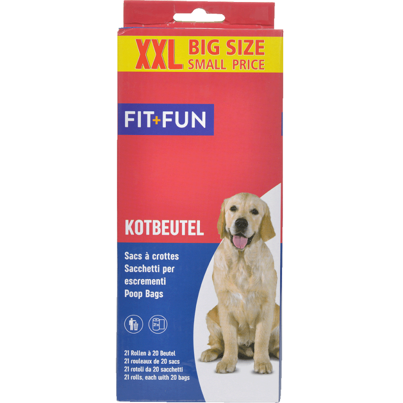 FIT+FUN Windeln & Hygiene FIT+FUN Kotbeutel Multipack 21x20