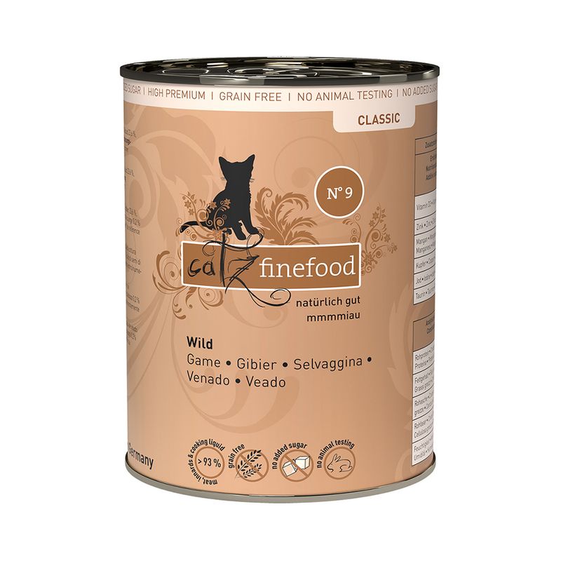 Sparpaket catz finefood 12 x 400 g zu TOP-Preisen