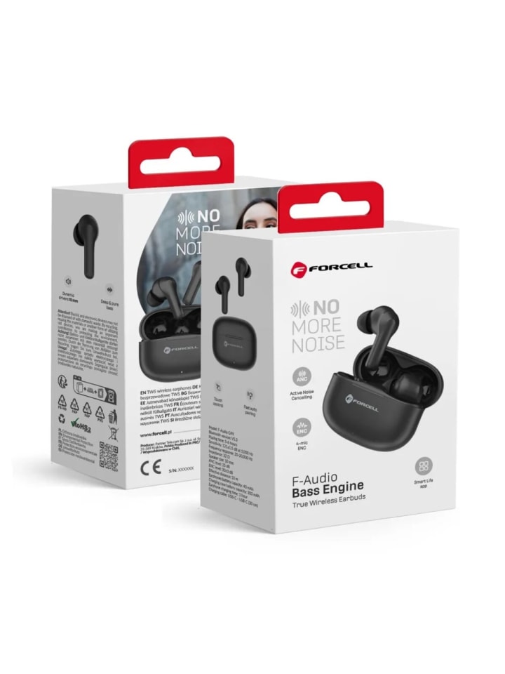 COFI 1453 Bass Engine kabellose Bluetooth-Kopfhörer TWS ANC   ENC   TUYA APP in Schwarz günstig kaufen onesize