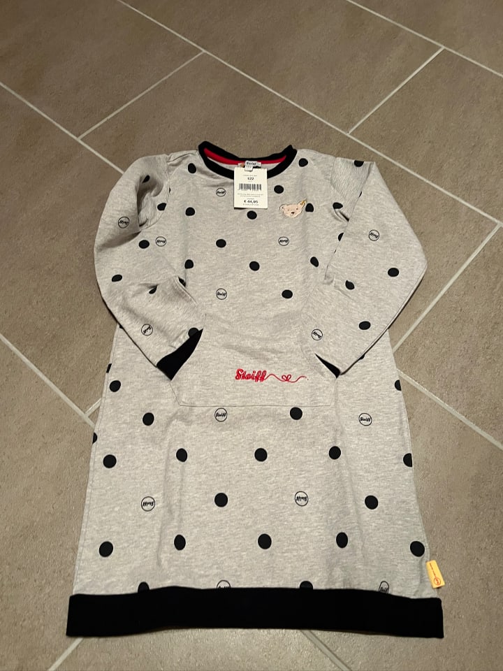 Steiff Sweatkleid in Grau günstig kaufen 122