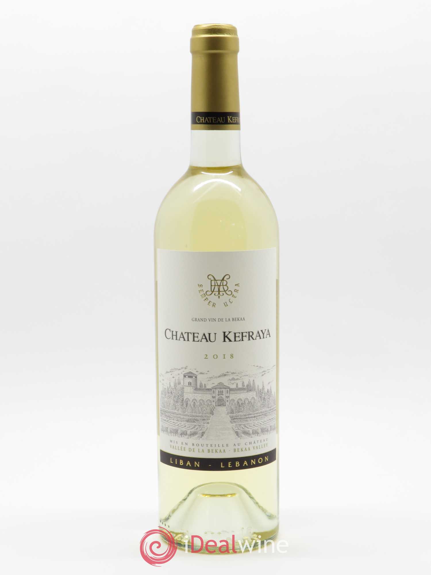 Vallée de la Békaa Château Kefraya Michel de Bustros  2018 - Lot de 1 Bouteille