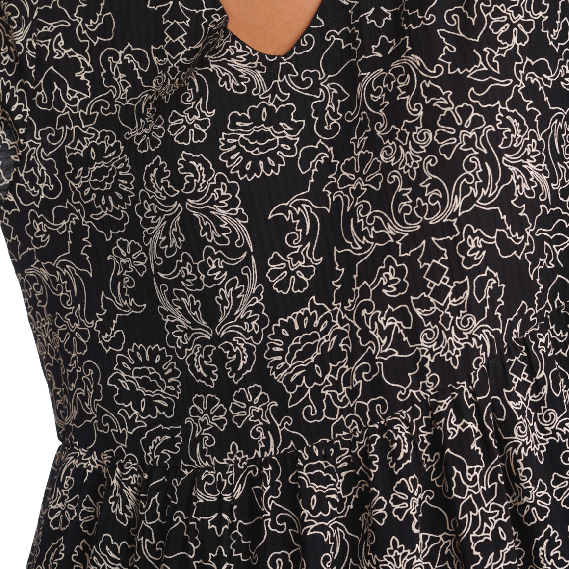Damen Maxikleid mit floralem Print