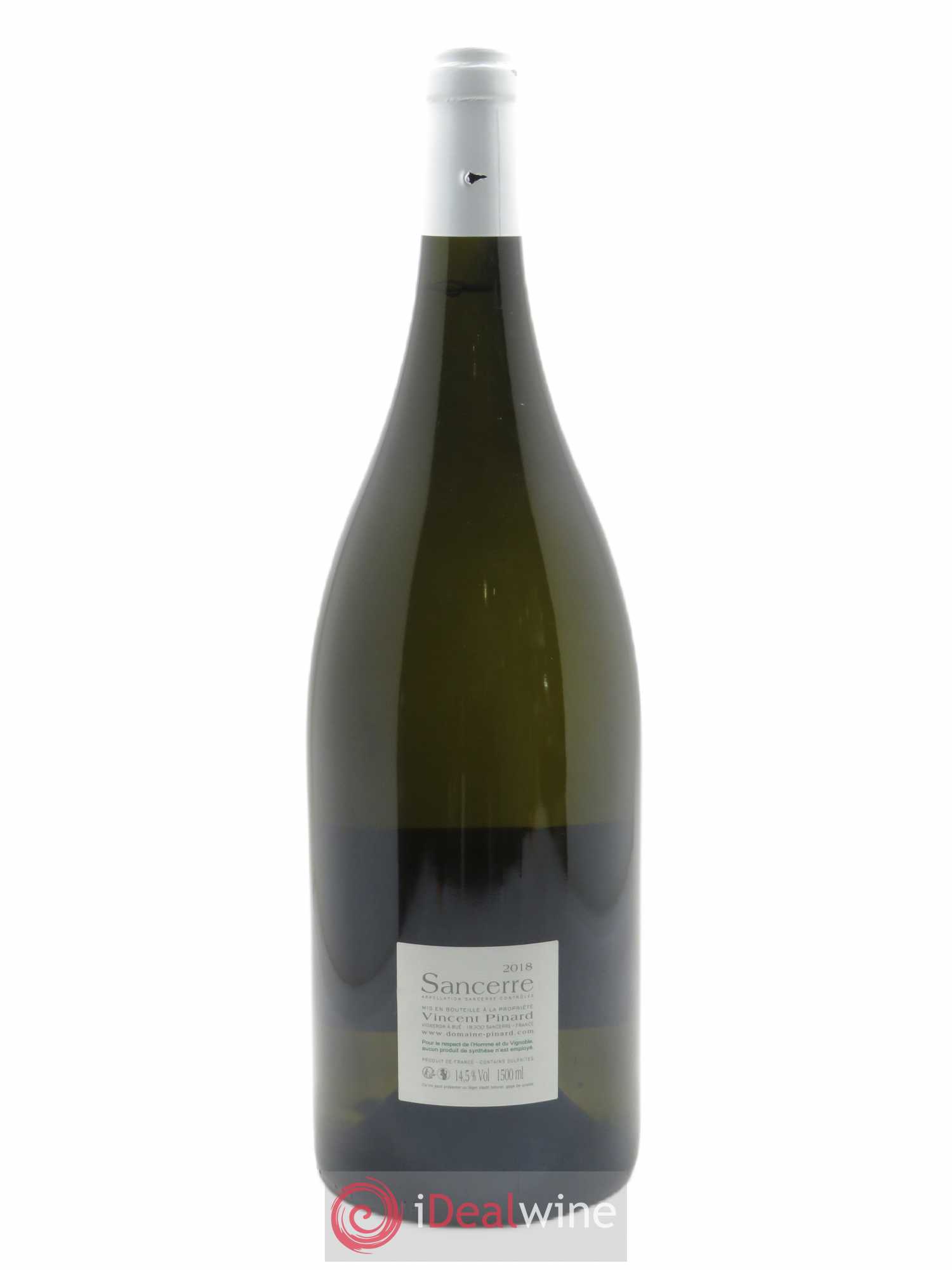 Sancerre Le Château Vincent Pinard (Domaine)  2018 - Lot de 1 Magnum