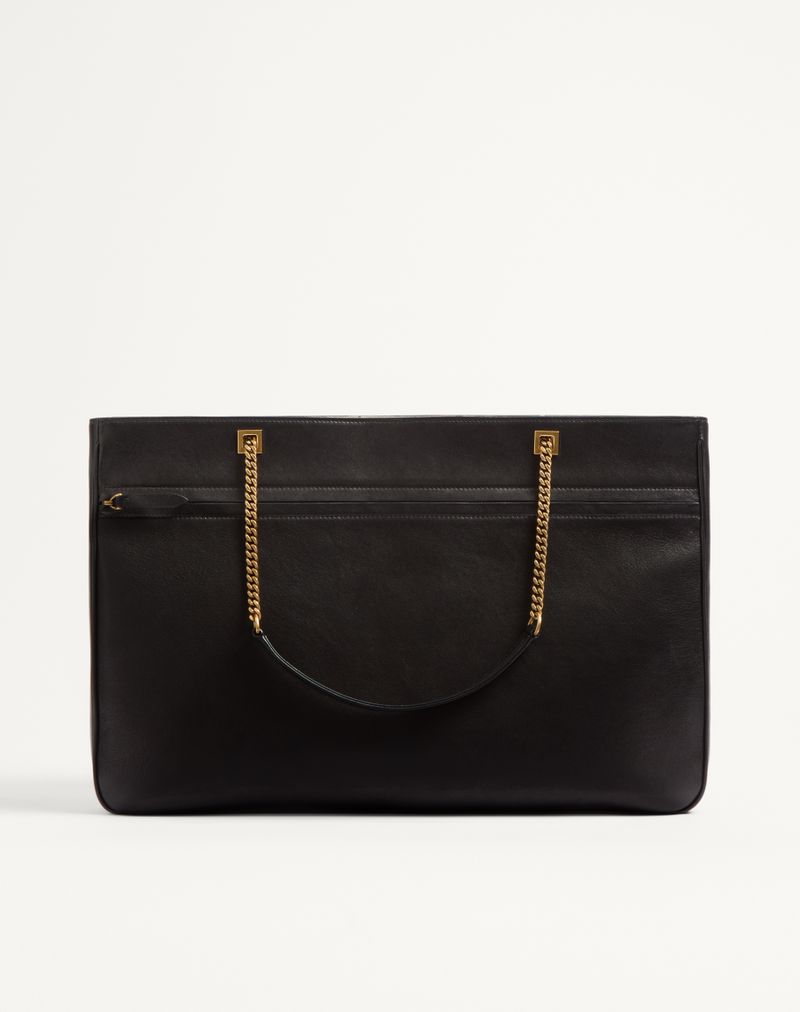Valentino Garavani Viva Superstar Bolsa grande de couro napa
