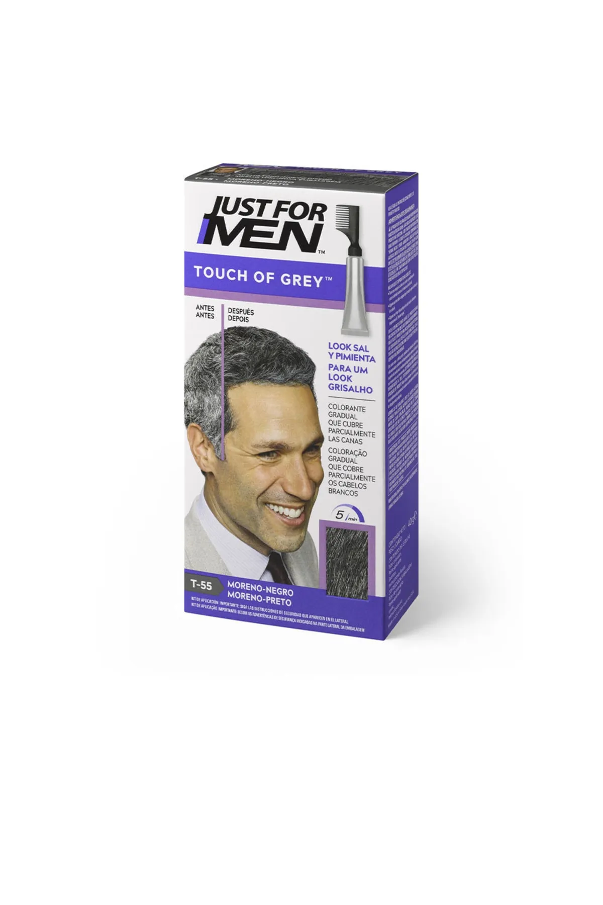 Just For Men  Touch Of Grey #moreno-negro 40 Gr 40 g