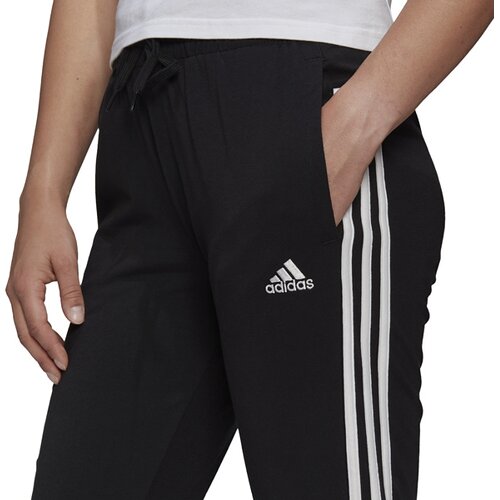 DAMEN SPORTHOSE ESSENTIALS SINGLE JERSEY 3-STREIFEN