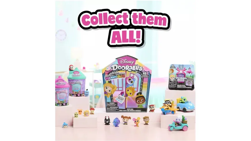 Just Play -  Doorables - Multi Peek - Technicolor Takeover - Serie 11
