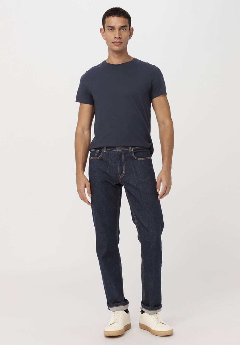 Basic T-Shirt Regular aus reiner Bio-Baumwolle im 2er-Pack